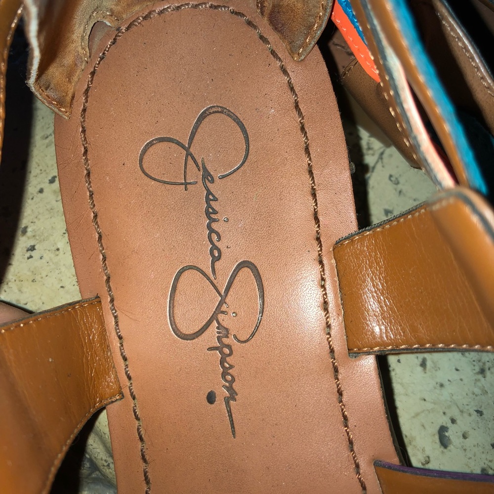 Jessica Simpson Neon Sandal - Picture 5 of 5